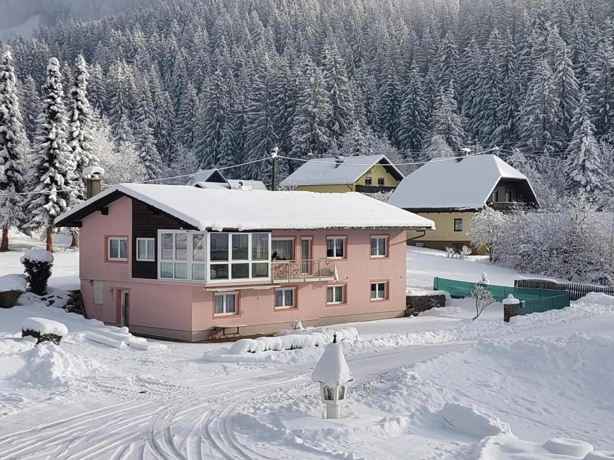 Ferienwohnung Mangartblick Arriach エクステリア 写真